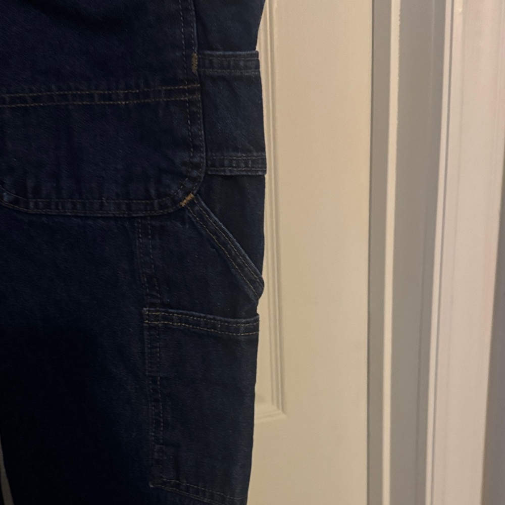 Carhartt Dark Blue Denim Overalls - Picture 7 of 7
